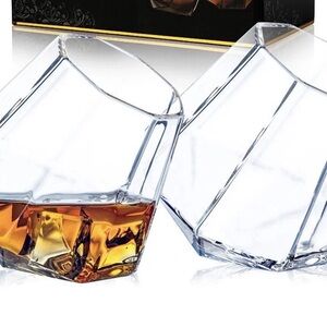 Dragon Glassware 6 Piece Set Crystal Whiskey Glass 10 Oz new in box